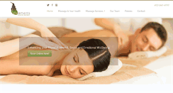 Desktop Screenshot of 4ehmassage.com